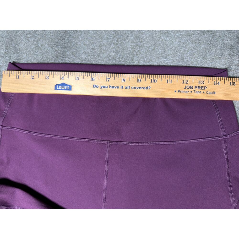 Fabletics PureLuxe High-Waist Tie-Up 7/8 Leggings XL 12-14 Purple NWT Balletcore - Picture 4 of 6